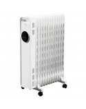Midea Oil Radiator Heater | NY2513-22MR | Oil Radiator | 2500 W | Number of power levels 3 | Suitable for rooms up to 35 m² | White