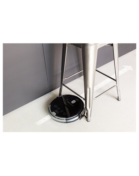 ETA Vacuum cleaner Aron ETA251290000 Wet&Dry, Operating time (max) 120 min, Lithium Ion, 2400 mAh, Dust capacity 0.3 L, Black