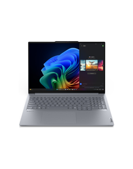 Lenovo ThinkBook 16 G7 QOY | Luna Grey | 16 " | IPS | WUXGA | 1920 x 1200 pixels | Anti-glare | Snapdragon X Plus | X1P-42-100 |