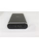 SALE OUT. Icy box IB-183M2 1x mSATA SSD to USB 3.0 host, aluminium, black | Raidsonic | UNPACKED, MARKS ON SCREWS