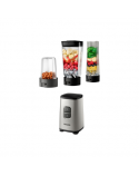 Philips Mini Blender | HR2604/80 Daily Collection | Tabletop | 350 W | Jar material Plastic/Glass | Jar capacity 0.6+0.6 L | Ice crushing | Pearl metal