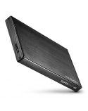 AXAGON | A compact aluminum USB 3.2 Gen 1 - SATA 6G external box designed for 2.5" SSD/HDD