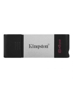 Kingston DataTraveler 80 64 GB, USB-C, Black