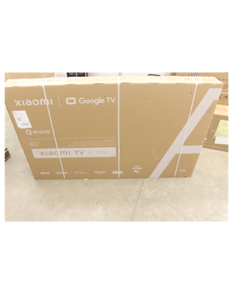 Xiaomi | QLED TV A Pro 2025 | 65'' | Smart TV | Google TV | 4K UHD | Black | DAMAGED PACKAGING