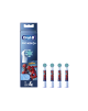 Oral-B Replacement Toothbrush Heads | EB10 4 refill Spiderman | Heads | For kids | Number of brush heads included 4
