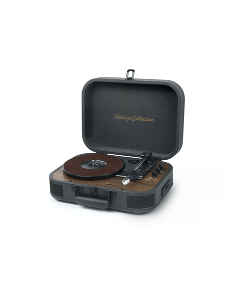 Muse Turntable Stereo System with Bluetooth Out | MT-207 DGB | 2x5 W | Bluetooth | Black/Brown