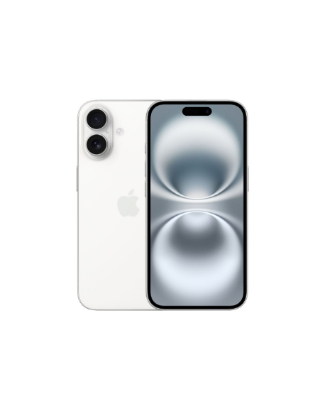 Apple iPhone 16 | White | 6.1 " | Super Retina XDR display | 2556 x 1179 pixels | A18 | Internal RAM 8 GB | 512 GB | Dual SIM | 