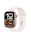 Apple Watch Series 10 | Smart watch | GPS (satellite) | Always-On Retina display | 42mm | Waterproof | Rose Gold