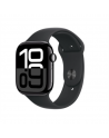 Apple Watch Series 10 | Smart watch | GPS (satellite) | Always-On Retina display | 46mm | Waterproof | Jet Black