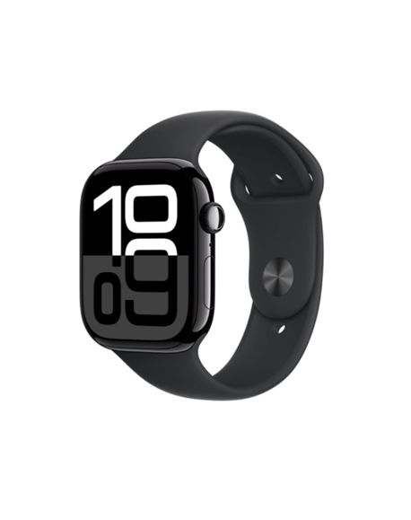 Apple Watch Series 10 | Smart watch | GPS (satellite) | Always-On Retina display | 46mm | Waterproof | Jet Black