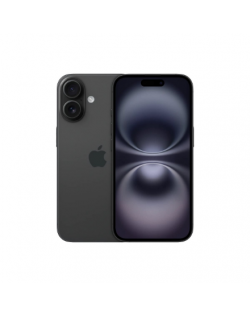 Apple iPhone 16 | Black | 6.1 " | Super Retina XDR | 2556 x 1179 pixels | A18 | Internal RAM 8 GB | 256 GB | Dual SIM | 4G | 5G 