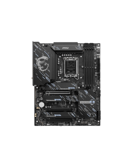 MSI Z890 GAMING PLUS WIFI | Processor family Intel | Processor socket LGA1851 | DDR5 UDIMM | Supported hard disk drive interface