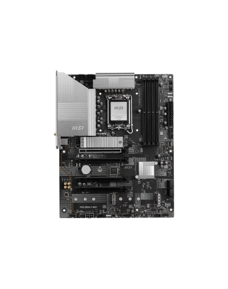 MSI PRO Z890-S WIFI | Processor family Intel | Processor socket LGA1851 | DDR5 UDIMM | Supported hard disk drive interfaces SATA