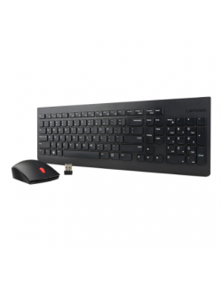 Lenovo Essential | Wireless Keyboard and Mouse Combo - Nordic | Keyboard and Mouse Set | Wireless | Nordic | Numeric keypad | Wi