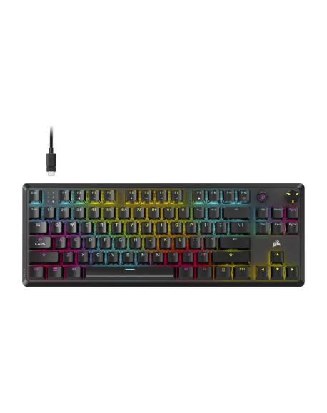 Corsair K70 CORE TKL | Tenkeyless Mechanical Gaming Keyboard | Wired | NA | Black | 0.973 g | MLX RED