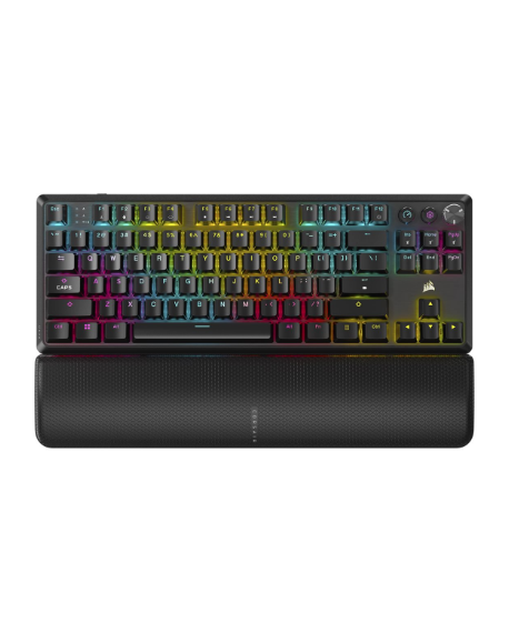 Corsair | Tenkeyless Mechanical Gaming Keyboard | K70 CORE TKL | Gaming Keyboard | Wireless | NA | Black | MLX RED Switch | Wire