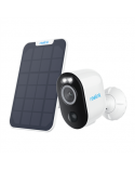 Reolink | Wi-Fi Security Camera with Motion Spotlight and Solar Panel | Argus Series B330 | Bullet | 4 MP | Fixed lens | IP65 | H.265 | Micro SD, Max. 128 GB | White