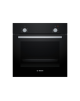 Bosch Oven | HBF010BA0 | 66 L | Electric | Manual | Knobs | Height 59.5 cm | Width 59.4 cm | Black