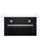 Bosch Oven | HBF010BA0 | 66 L | Electric | Manual | Knobs | Height 59.5 cm | Width 59.4 cm | Black