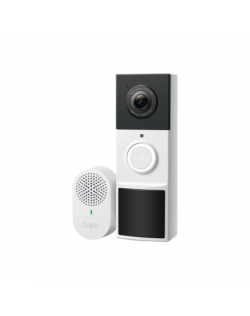 TP-LINK Video Doorbell Camera | Tapo D210 | 3 MP | 1.18mm/F1.8 | IP65 | H.264 | Micro SD, Max. 512