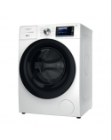 Whirlpool Washing machine | W8 09AD SILENCE EE | Energy efficiency class A | Front loading | Washing capacity 10 kg | 1400 RPM | Depth 69.9 cm | Width 67.7 cm | Display | LCD | Steam function | Direct drive | White