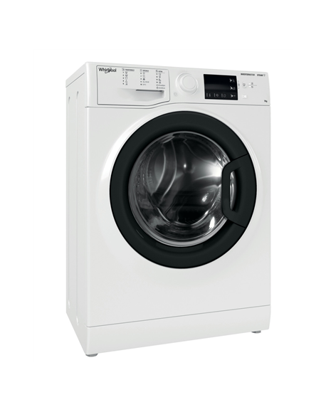 Whirlpool Washing machine | WRSB 7259 WB EU | Energy efficiency class B | Front loading | Washing capacity 7 kg | 1200 RPM | Dep