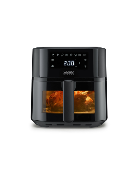 Caso Designer Air Fryer | AirFry 6.0 | Power 1700 W | Capacity 6 L | Black