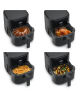 Caso Designer Air Fryer | AirFry 6.0 | Power 1700 W | Capacity 6 L | Black