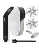 Adler | Lint remover LCD | AD 9618 | White/Black | Rechargeable battery