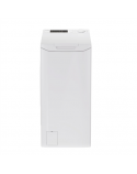 Candy Washing Machine | TCA063D3-S | Energy efficiency class C | Top loading | Washing capacity 6 kg | 1000 RPM | Depth 60 cm | Width 41 cm | Display | Digit | White
