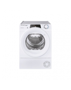 Candy Dryer Machine | ROE H8A2TE-S | Energy efficiency class A++ | Front loading | 8 kg | Big Digit | Depth 61.1 cm | White