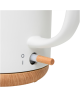 Adler Electric Kettle | AD 1304 | Electric | 1200 W | 1 L | Ceramic | 360° rotational base | White