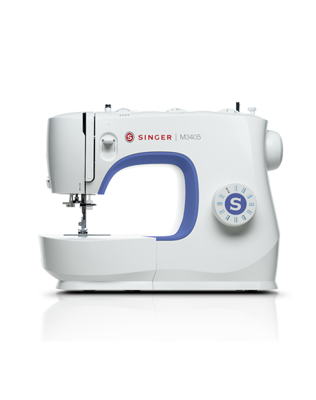 Singer Sewing Machine M3405 Number of stitches 23, Number of buttonholes 1, White