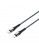ColorWay Cable Type-C - Type-C (PD Fast Charging 65W) 3.0А, 1m | CW-CBPDCC040-GR