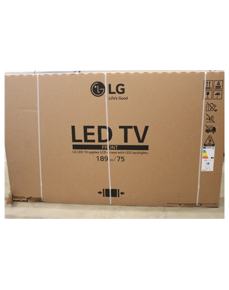 SALE OUT. LG 75UN640S0LD 75“ 3840x2160/330cd/m2/HDMI RF USB | LG | 75UN640S0LD | 75 " | Landscape | 16/7 | WebOS22 | DAMAGED PAC