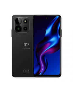 myPhone N23 | 5G | Cosmic black | 6.56 " | IPS | 1612 x 720 pixels | Mediatek | D6020 | Internal RAM 6 GB | 128 GB | microSD | D