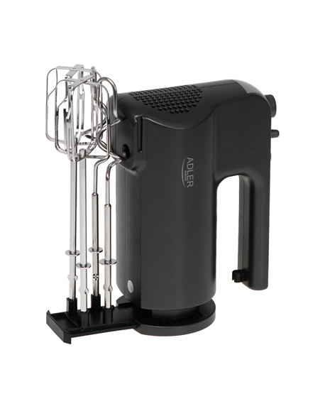Adler Hand Mixer | AD 4230 | Hand Mixer | 550 W | Number of speeds 5 | Turbo mode | Black