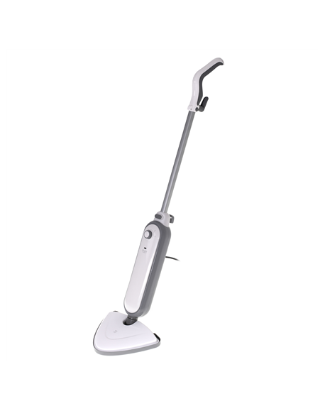Adler Steam mop | AD 7057 | Power 1300 W | Water tank capacity 0.38 L | White/Grey