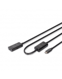 Digitus | Active USB 3.2 Gen1 5G extension cable | DA-73109 | USB-C to USB-C