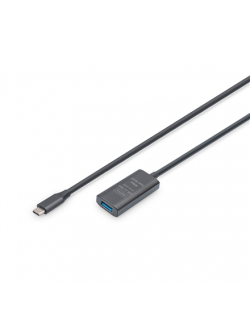 Digitus | Active USB 3.2 Gen1 5G extension cable | DA-73110 | USB-C to USB-A