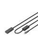 Digitus | Active USB 3.2 Gen1 5G extension cable | DA-73111 | USB-C to USB-A