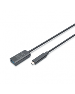 Digitus | Active USB 3.2 Gen2 10G extension cable | DA-73113 | USB-C to USB-A
