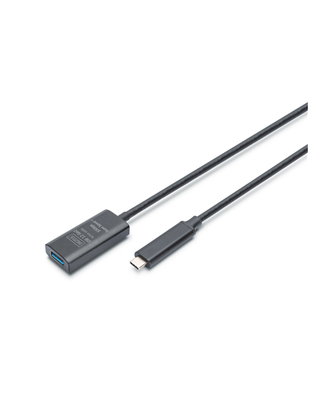 Digitus | Active USB 3.2 Gen2 10G extension cable | DA-73113 | USB-C to USB-A