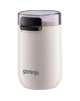 Gorenje | Coffee Grinder | SMK150SW | 150 W | Coffee beans capacity 45 g | Lid safety switch | White