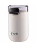 Gorenje | Coffee Grinder | SMK150SW | 150 W | Coffee beans capacity 45 g | Lid safety switch | White