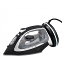 Adler Steam Iron | AD 5043 | Steam Iron | 2800 W | Water tank capacity 300 ml | Continuous steam 30 g/min | Steam boost performance 42 g/min | Black/Silver