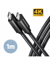 AXAGON Data and charging USB 2.0 cable | BUCM32-CM10AB | USB Type-C to USB Type-C