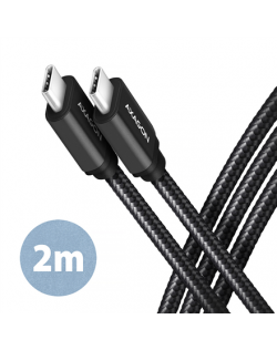 AXAGON Data and charging cable | BUCM3-CM20AB | USB Type-C to USB Type-C