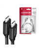 AXAGON Data and charging cable | BUCM3-CM20AB | USB Type-C to USB Type-C