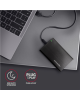 AXAGON Screwless aluminum USB 3.2 Gen 1 - SATA 6G external box for 2.5" SSD/HDD